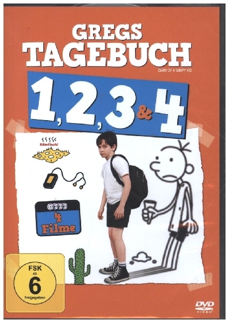 Gregs Tagebuch 1-4, 4 DVD