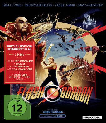 Flash Gordon, 3 Blu-ray (Special Edition)
