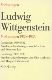 Vorlesungen 1930-1935