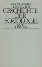 Geschichte der Soziologie, 4 Teile