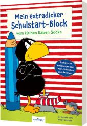 Der kleine Rabe Socke: Mein extradicker Schulstart-Block Cover