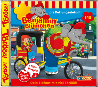 Benjamin Blümchen - als Rettungselefant, 1 Audio-CD