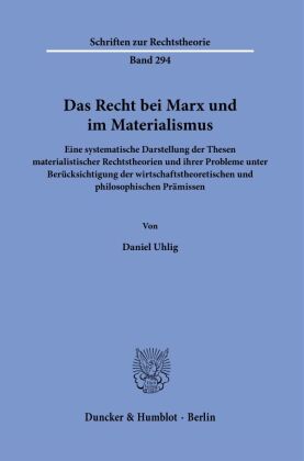 Das Recht bei Marx und im Materialismus. 
