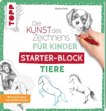 Die Kunst des Zeichnens für Kinder Starter-Block - Tiere 