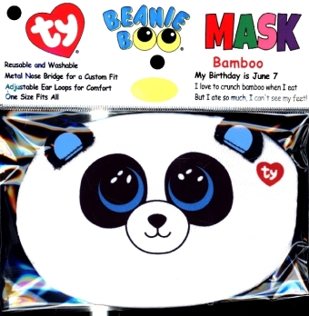 Ty Bamboo Panda Face Mask 