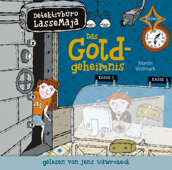 Detektivbüro LasseMaja - Das Goldgeheimnis, 1 Audio-CD