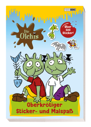 Die Olchis: Oberkrötiger Sticker- und Malspaß 