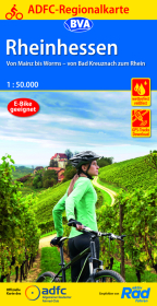 ADFC-Regionalkarte Rheinhessen, 1:50.000, reiß- und wetterfest, GPS-Tracks Download