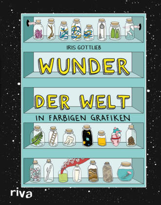 Wunder der Welt in farbigen Grafiken