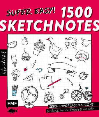 Let's sketch! Super easy! 1500 Sketchnotes