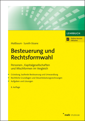 Besteuerung und Rechtsformwahl