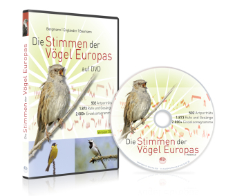 Die Stimmen der Vögel Europas auf DVD, DVD-ROM