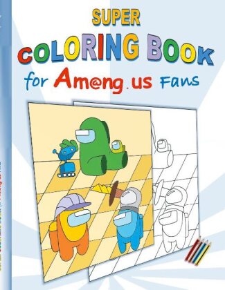 Super Coloring Book for Am@ng.us Fans 