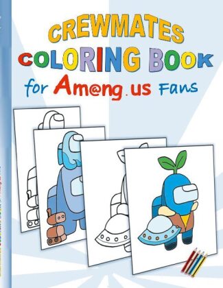Crewmates Coloring Book for Am@ng.us Fans 