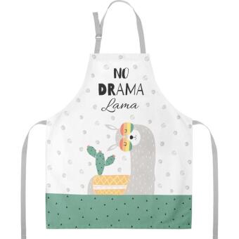 Schürze "No Drama Lama" 