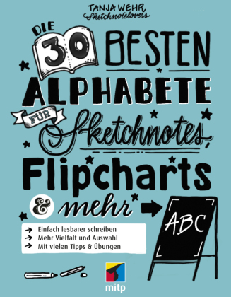 Meine 40 besten Alphabete für Sketchnotes, Flipcharts & mehr
