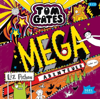 Tom Gates 13. Mega-Abenteuer (oder so), 2 Audio-CD