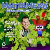 Malte & Mezzo - Peter und der Wolf, 1 Audio-CD