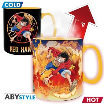 ABYstyle - One Piece 460 ml Thermoeffekt Tasse