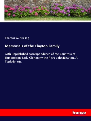 Memorials of the Clayton Family 