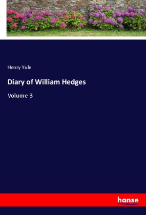 Diary of William Hedges 