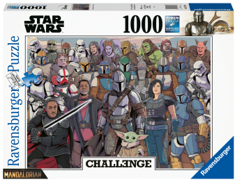 Ravensburger Puzzle 16770 - Challenge Star Wars Mandalorian - 1000 Teile Puzzle für Erwachsene und Kinder ab 14 Jahren 