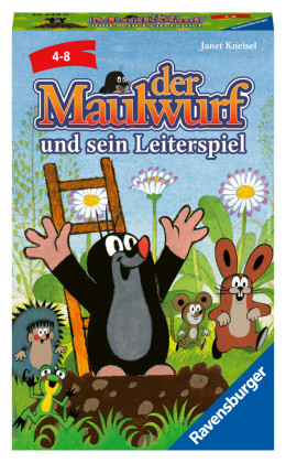 Der Maulwurf und sein Leiterspiel, ein Mitbringspiel von Ravensburger für Kinder ab 4 Jahren