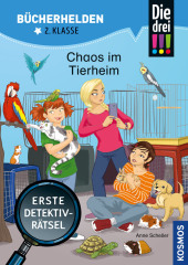 Die drei !!!, Bücherhelden 2. Klasse, Chaos im Tierheim