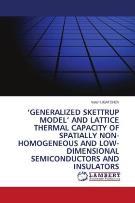 'GENERALIZED SKETTRUP MODEL' AND LATTICE THERMAL CAPACITY OF SPATIALLY NON-HOMOGENEOUS AND LOW-DIMENSIONAL SEMICONDUCTOR 
