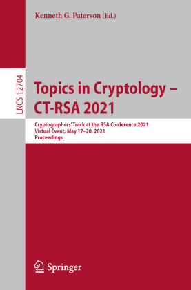 Topics in Cryptology - CT-RSA 2021 