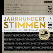 Jahrhundertstimmen 1900-1945 - Deutsche Geschichte in über 200 Originalaufnahmen, 3 Audio-CD, 3 MP3