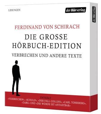 Die große Hörbuch-Edition - Verbrechen und andere Texte, 5 Audio-CD, 5 MP3