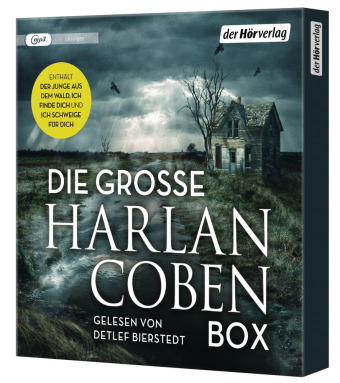 Die große Harlan-Coben-Box, 3 Audio-CD, 3 MP3