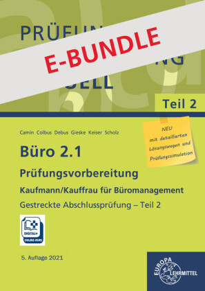 Büro 2.1, Prüfungsvorbereitung aktuell Kaufmann/Kauffrau für Büromanagement und Prüfungsdoc-Kurs