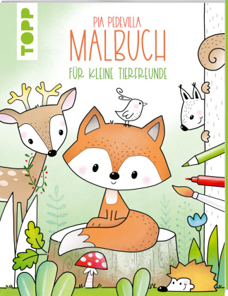 Pia Pedevilla Malbuch - Für kleine Tierfreunde 