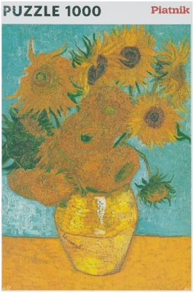 Van Gogh - Vase mit Sonnenblumen (Puzzle)