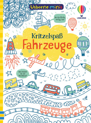 Usborne Minis: Kritzelspaß Fahrzeuge 