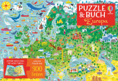 Puzzle & Buch: Europa