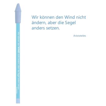 Bleistift blau, Aristoteles