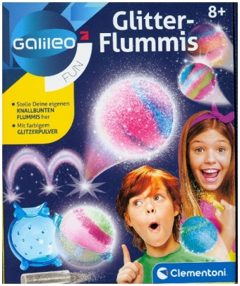 Glitter-Flummis (Experimentierkasten)