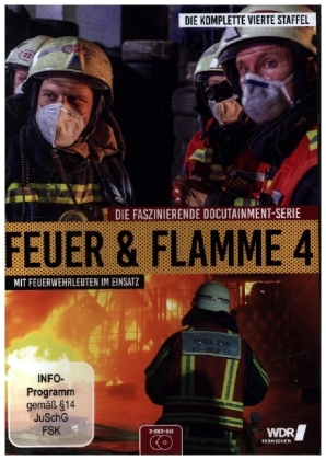 Feuer und Flamme - Mit Feuerwehrmännern im Einsatz, 2 DVD 