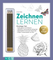 Zeichnen lernen Einsteigerset. Geschenkset für Anfänger