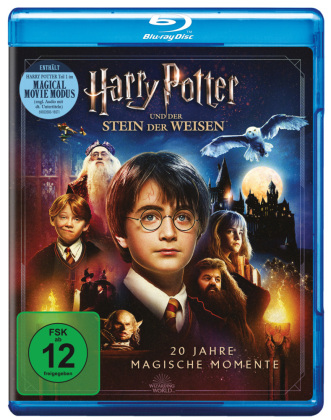 Harry Potter und der Stein der Weisen - Jubiläums-Edition - Magical Movie Mode, 2 Blu-ray 