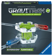 Ravensburger GraviTrax PRO Erweiterung Turntable - Ideales Zubehör für spektakuläre Kugelbahnen, Konstruktionsspielzeug