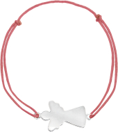 Armband mit Schutzengelanhänger (versilbert) Cover