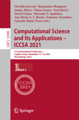 Computational Science and Its Applications - ICCSA 2021 