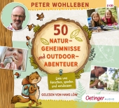 50 Naturgeheimnisse und Outdoorabenteuer, 2 Audio-CD Cover