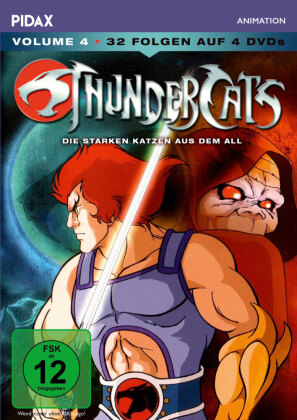 ThunderCats - Die starken Katzen aus dem All, 4 DVD 