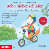 Bobo Siebenschläfer kann schon Rad fahren, Audio-CD Cover