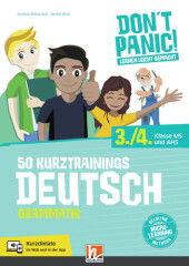 DON'T PANIC! Lernen leicht gemacht, 50 Kurztrainings Deutsch